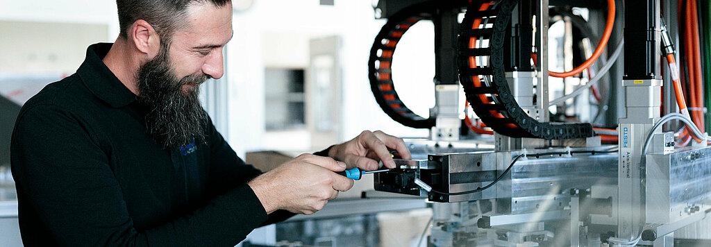 Special machine construction